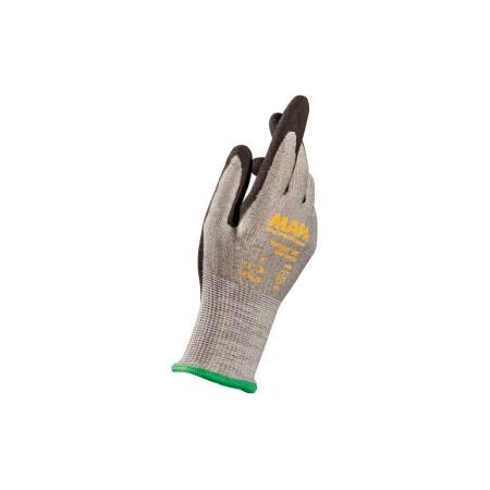 Mapa Gloves C/O Rcp MAPA Krynit Grip  Proof 580 Nitrile Palm Coated HDPE Gloves, Cut Level A2, 1 Pair, Size 8 580418
